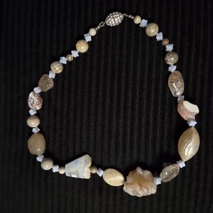 Chunky rock necklace